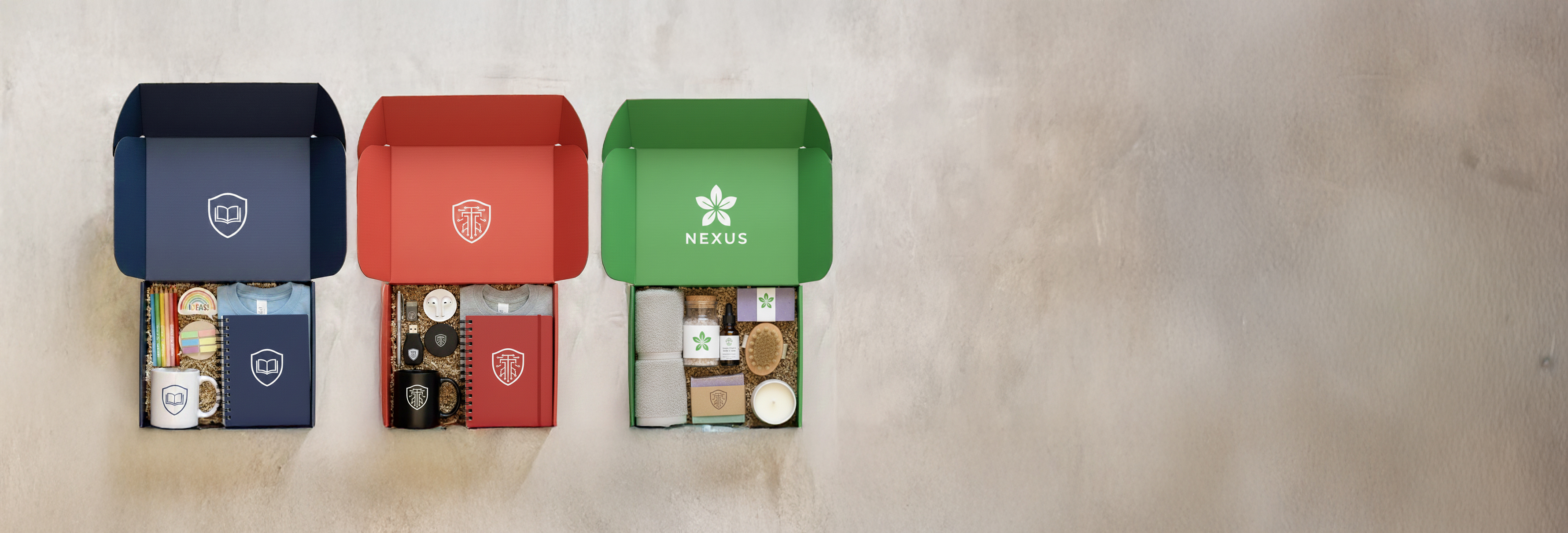 Custom and welcome kits hero